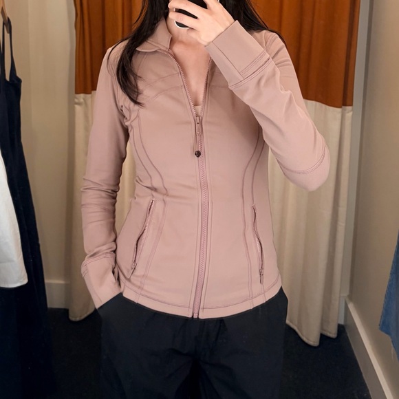 NWT lululemon athletica Define Jacket Size 6 Twilight Rose